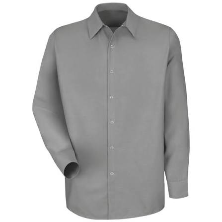 Executive Grey Long-Sleeve Shirt